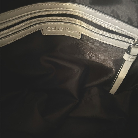 Calvin Klein Light Gray Satchel - Picture 6 of 16
